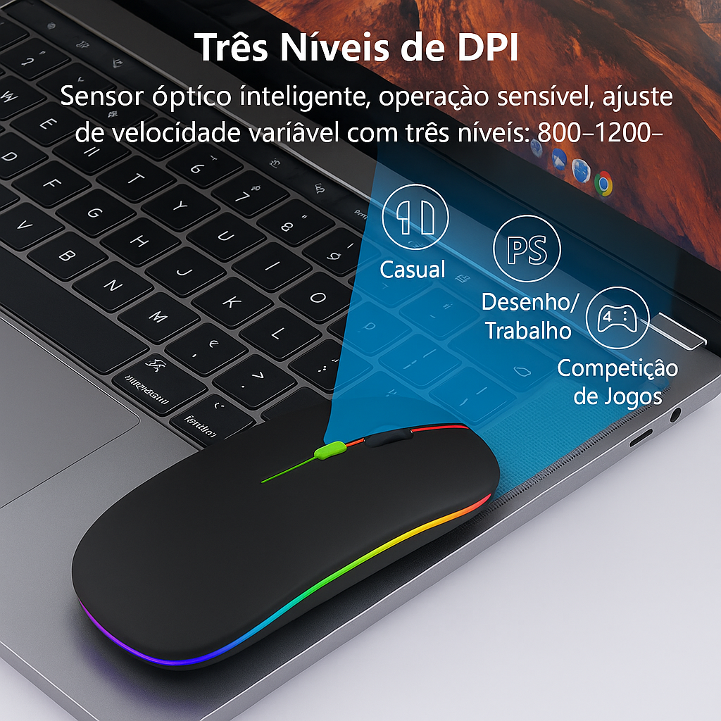 Mouse Bettdow Sem Fio